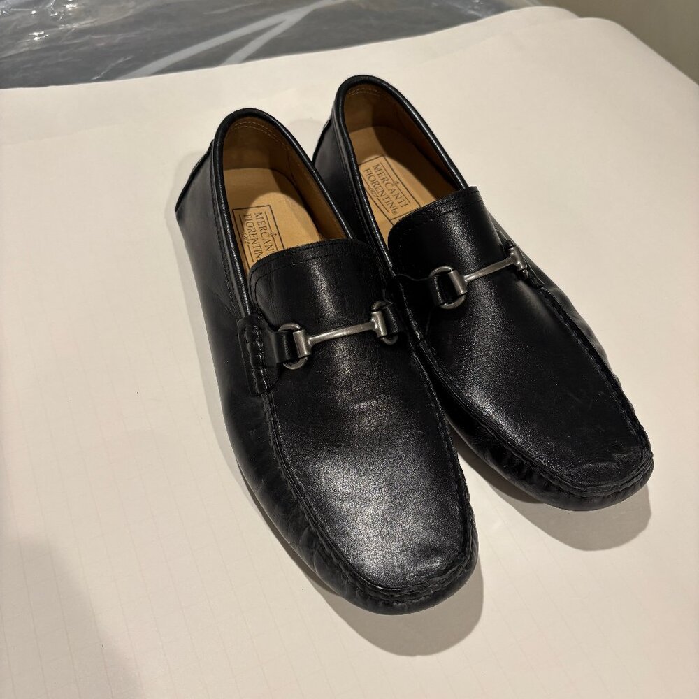 Mercanti Fiorentini Driving Loafer Black Size 11 Mens